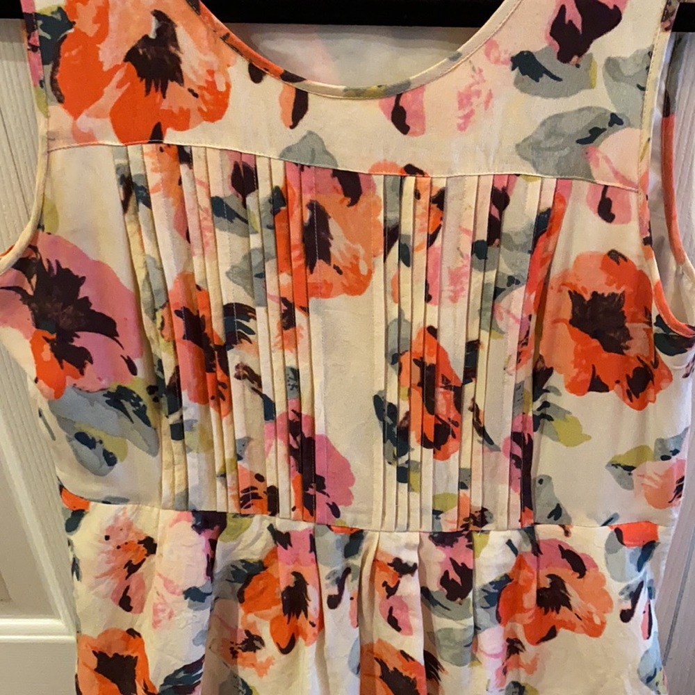 Madewell | Silk Floral Dress - Picture 4 of 5